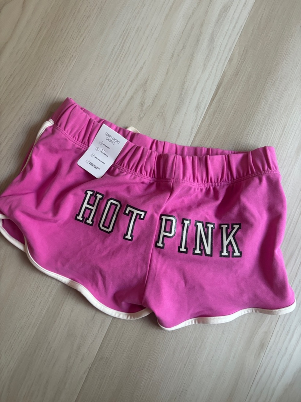 PINK Victoria's Secret Hot Pink Athletic Shorts